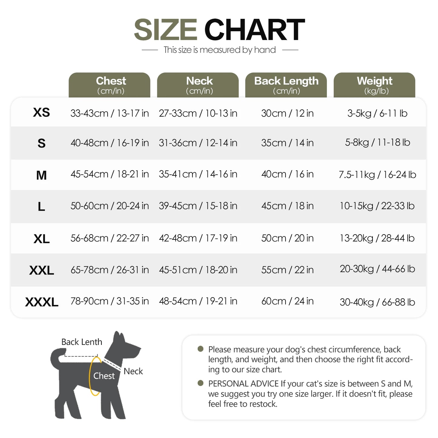 Dog Anxiety Vest and Coat-Keep Pet Calm, Dog Jacket for Thunder, Anti Anxiety Vest for Dogs and Cat Body and Ear