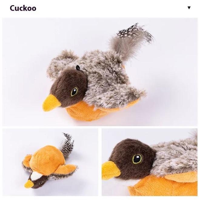 Jouet oiseau volant pour chat