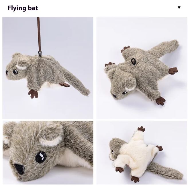 Jouet oiseau volant pour chat