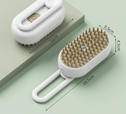 Brosse de massage et vaporisation