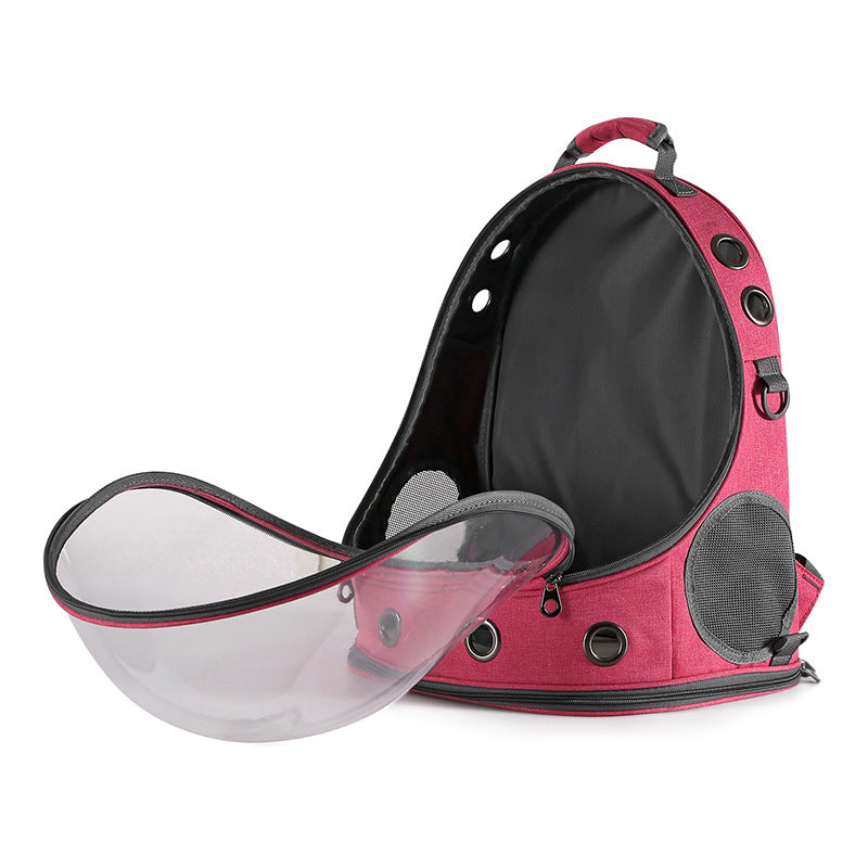 Sac de transport capsule transparent