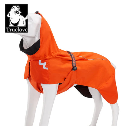 TRUELOVE Pet Clothing Waterproof Windbreaker Detachable Jacket Clothes for Dogs Fashion Patterns Soft Pet Raincoat Coat YG1872