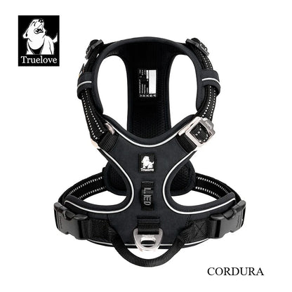 Truelove No Pull Dog Harness Reflective Breathable Adjustable Training Vest for Small Medium Large Dogs Night Walking TLH5657