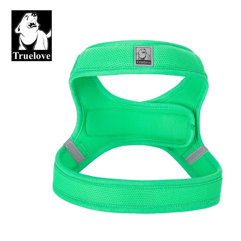 TRUELOVE Reflective Dog Harness Vest Adjustable Soft Mesh No Pull Pet Harness for Small Medium Large Dog Outdoor Walking TLH3013