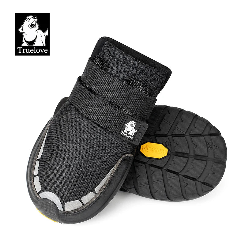 Truelove Pet Shoes Vibram Sole Reflective Durable  Anti-slip Soft Mesh Nylon  Comfortable  Outdoor NEW  2/4pcs Training TLS4862