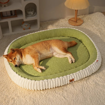 Winter Orthopedic Dog Bed for Dogs Breeds,Egg Crate Foam Dog Sofa Beds,Pet Couch Bed with Four Sided Bolster,Non-Slip Bottom