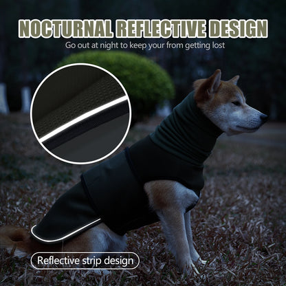 Dog Anxiety Vest and Coat-Keep Pet Calm, Dog Jacket for Thunder, Anti Anxiety Vest for Dogs and Cat Body and Ear
