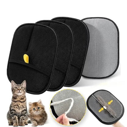 Gant brosse anti-poils réutilisable pour chien et chat