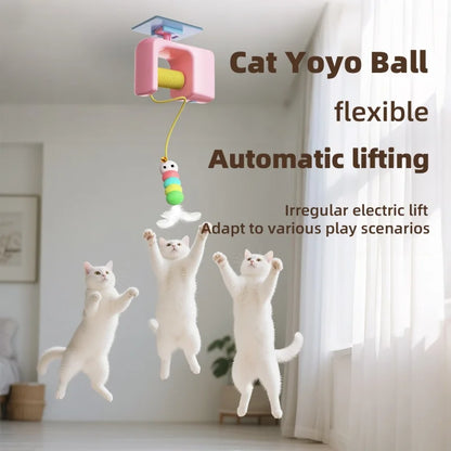 The New Type Of Cat Electric Smart Hanging Door Toy Is A Self-entertainment Entertaining And Cat-teasing Wonder