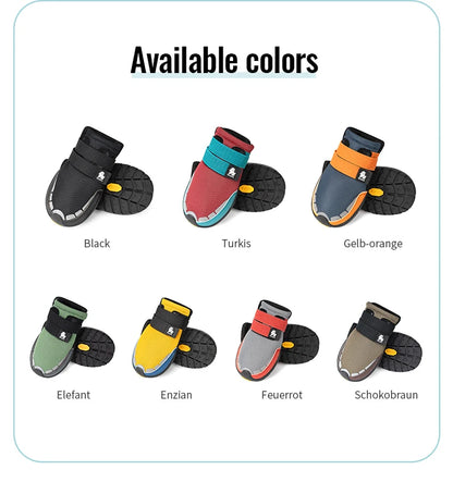 Truelove Pet Shoes Vibram Sole Reflective Durable  Anti-slip Soft Mesh Nylon  Comfortable  Outdoor NEW  2/4pcs Training TLS4862