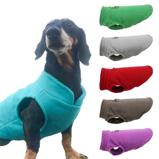Gilet polaire chaud pour chiens et chats de petite taille