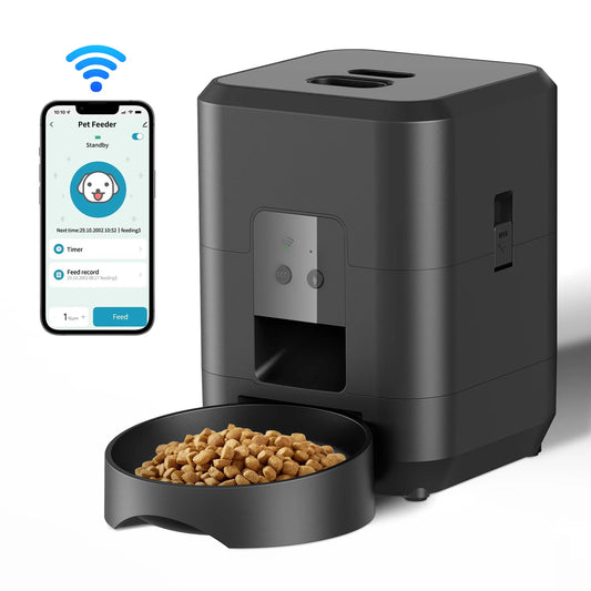 Distributeur de Nourriture Automatique pour Chat et Chien